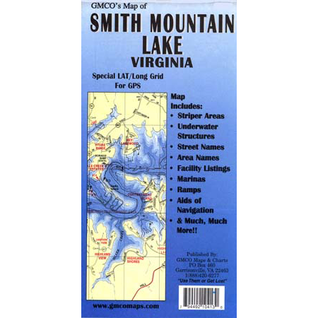 Smith Mountain Lake Navigation Chart