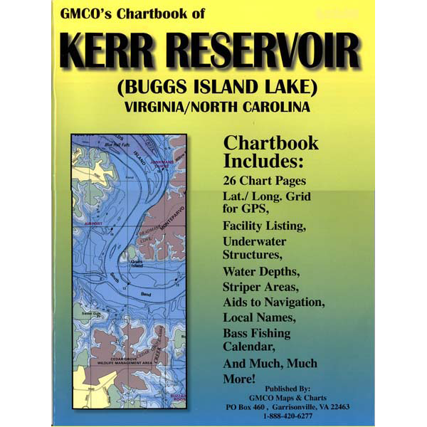 Kerr Lake Depth Chart